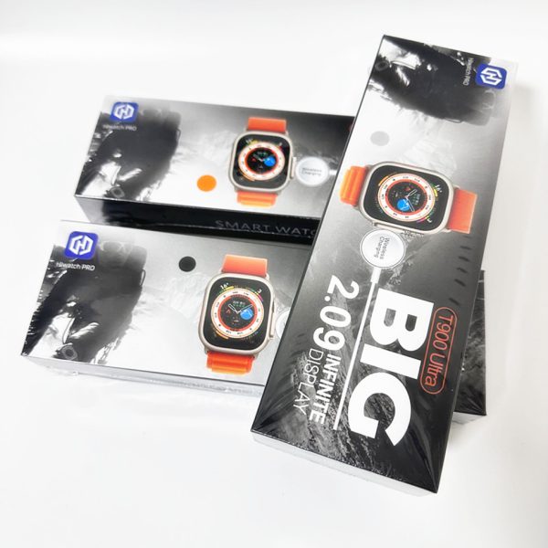 T900 Ultra Smart Watch – 2.09 Infinite Display – 49mm Dial Size – Built-in Games – Bluetooth Calling(random Color).