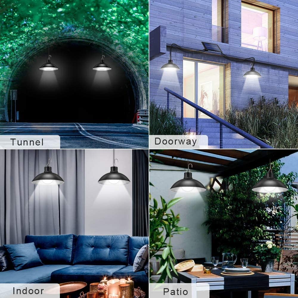 LONENESSL Solar Pendant Light