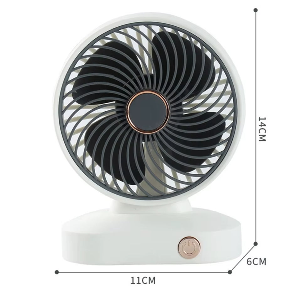 DESK FAN USB Rechargeable ZB097