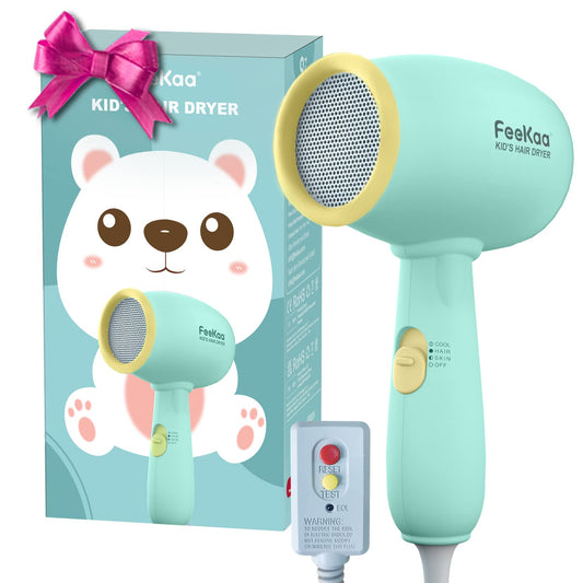 FeeKaa Kids Hair Dryer – Safe, Gentle & Adorable