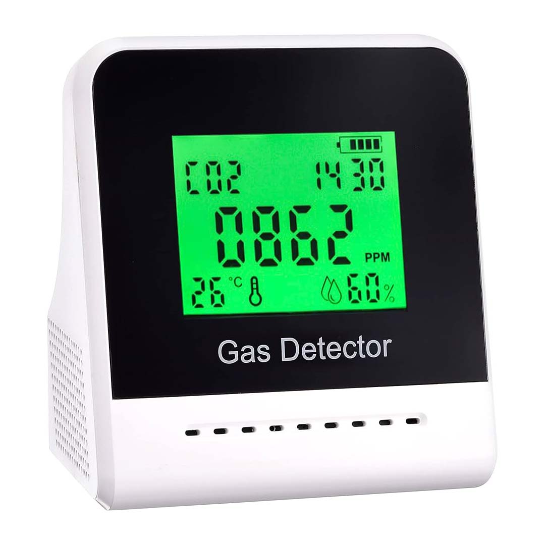 iMeistek CO2 Detector – Accurate Air Quality Monitor with NDIR Sensor & Sound Alarm