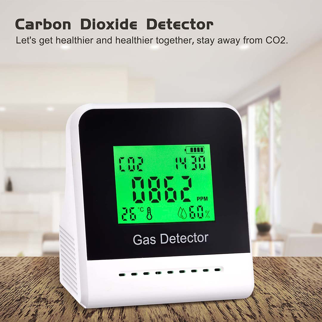 iMeistek CO2 Detector – Accurate Air Quality Monitor with NDIR Sensor & Sound Alarm