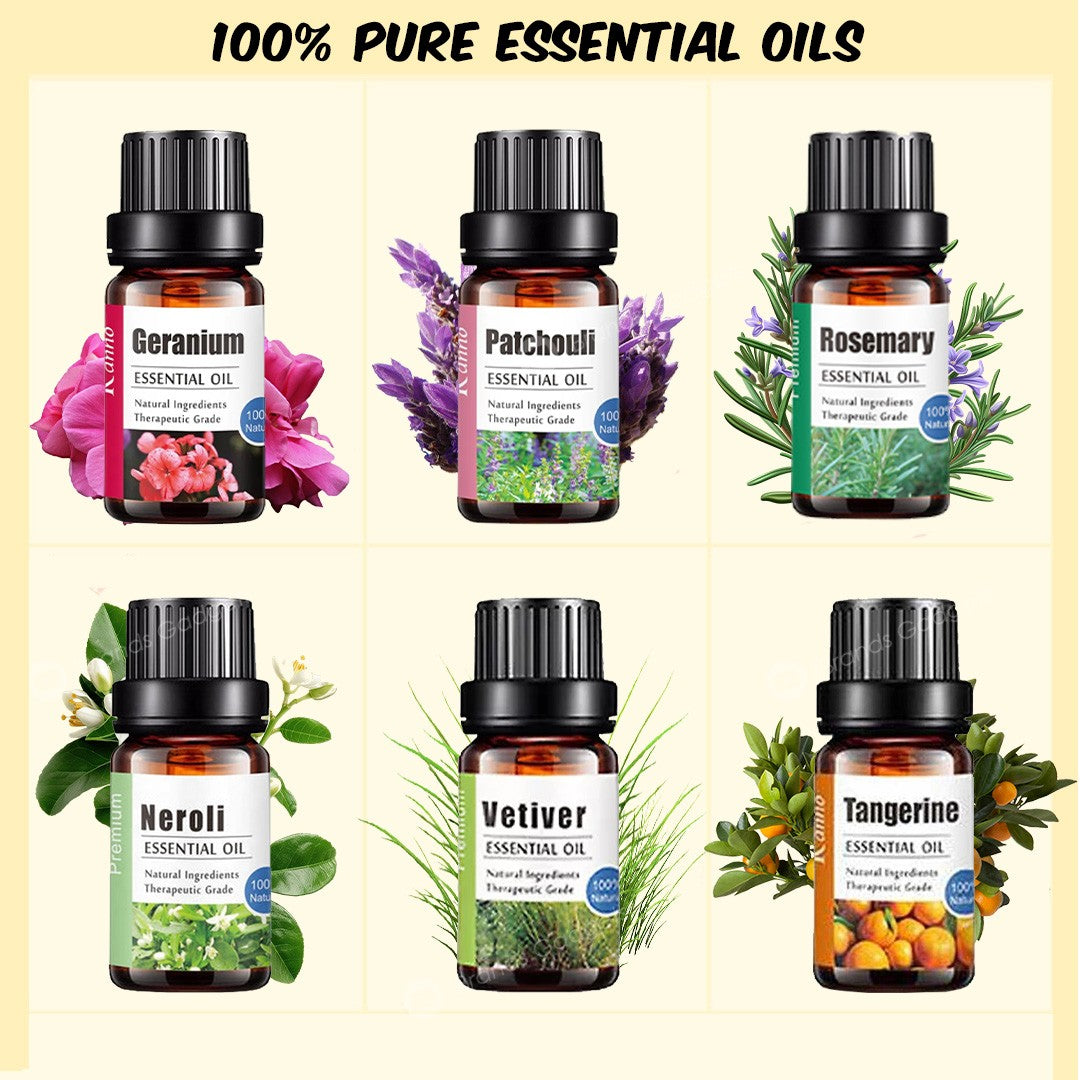 100% Original Essential Oils – Pure, Therapeutic & Aromatic