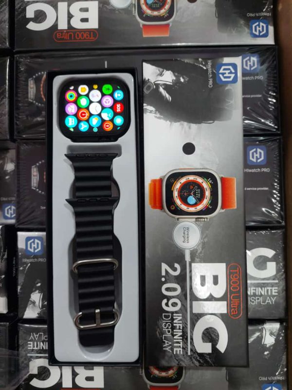 T900 Ultra Smart Watch – 2.09 Infinite Display – 49mm Dial Size – Built-in Games – Bluetooth Calling(random Color).